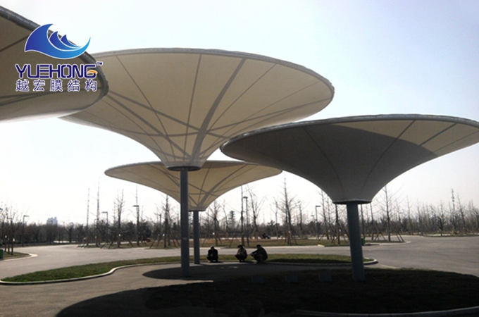 膜结构景观棚