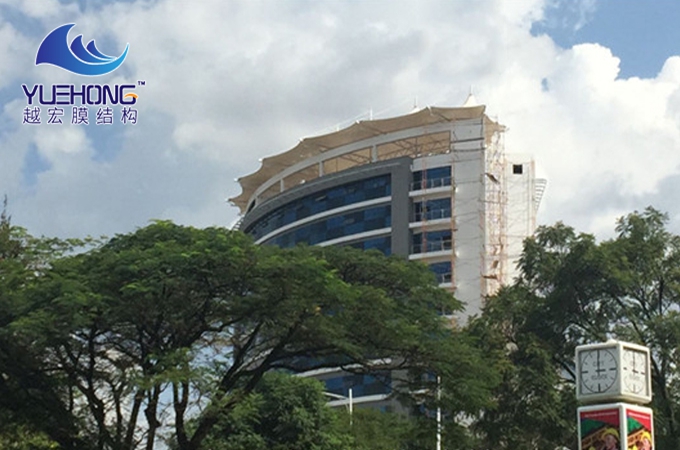 楼顶膜结构顶棚