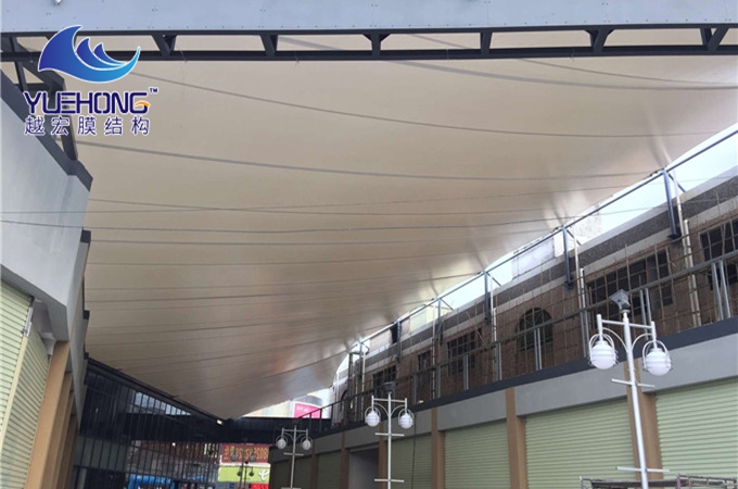商场膜结构顶棚